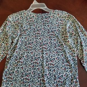 Paisley long sleeve top